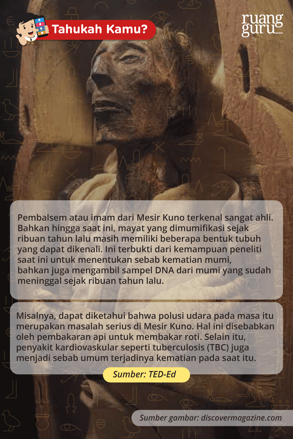 Kenalan Sama Mumi Kitab Kematian Dari Peradaban Mesir Kuno Sejarah